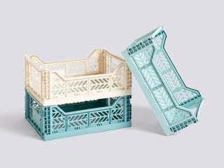 Hay Colour Crate S Transport Box, 26,5cm, Light Blue