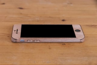 Bamboo iPhone Case / Wrap - Smooth Style - For iPhone 11, iPhone 11 Pro, iPhone 11 Pro Max etc - Available in Maple, Teak, Walnut &amp; more!