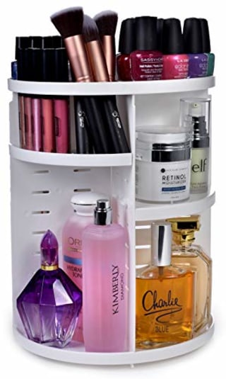 Masirs 360 Rotating Makeup Organizer