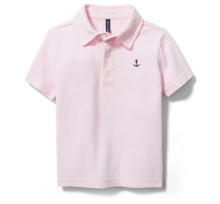 Embroidered Pique Polo