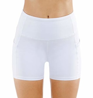 The Gym People High Waist Yoga Shorts