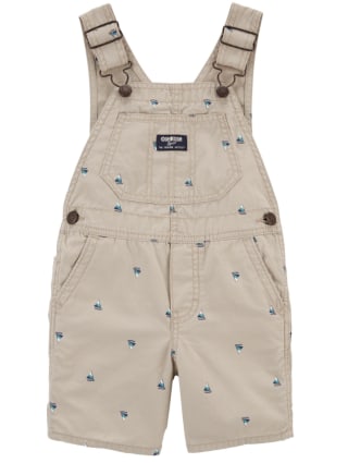 Sailboat Canvas Shortalls