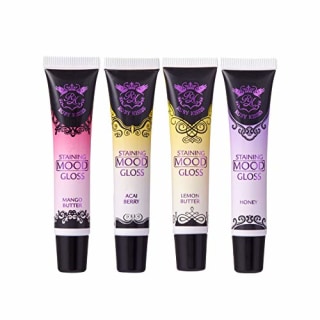 Ruby Kisses Staining Mood Lip Gloss (SLG01) (4PCS SET)