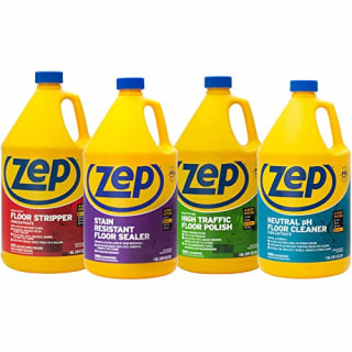 Zep All-in-One Floor Cleaning Kit 1 Gallon ZULFKIT (Case of 4) Contains Floor Stripper, Floor Sealer, Floor Polish and Floor Cleaner