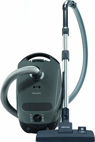 Miele Grey Classic C1 Pure Suction Canister Vacuum Cleaner, Graphite