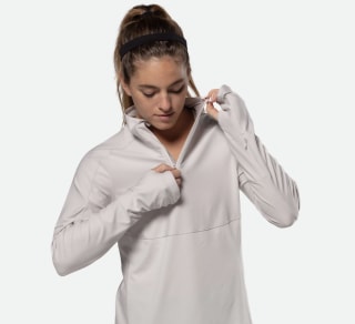 Nathan Sports "Tempo" Quarter-Zip Long-Sleeve Shirt