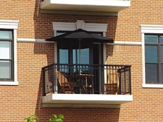 Blue Star Group Off-The-Wall Brella Sunbrella Half Umbrella