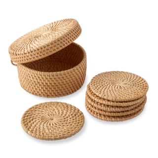 Light Woven Coasters