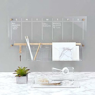 russell+hazel Acrylic Weekly Wall Calendar