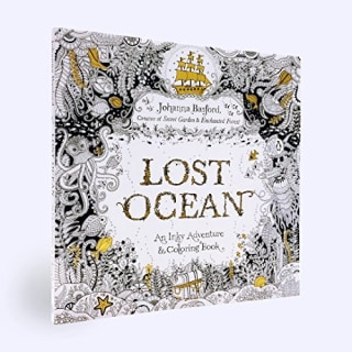 Lost Ocean: An Inky Adventure and Coloring Book