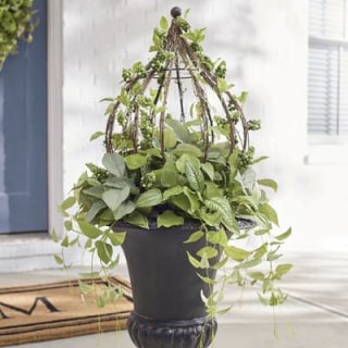 Grandin Road Lush Leaves Urn Filler