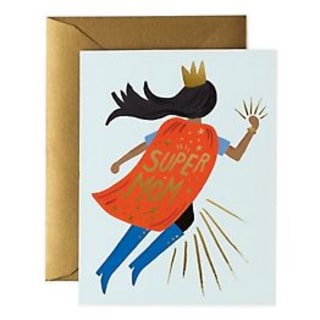 Paper Source Super Mom Mother's Day Card