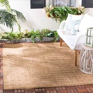 Safavieh Courtyard Collection Natural Area Rug