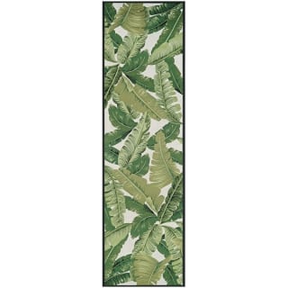 Gelato Tropical Palm Green-Ivory Indoor/ Outdoor Area Rug - 2'3" x 7'10" Runner