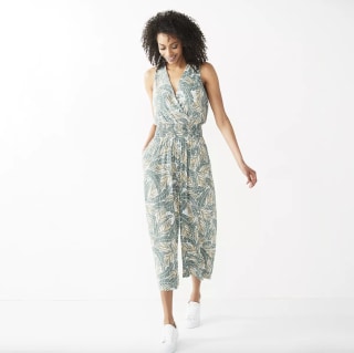 Women's Nine West Surplice-Front Jumpsuit