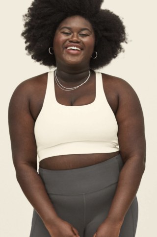 Girlfriend Collective Black Paloma Bra