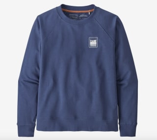 Patagonia Women's Alpine Icon Regenerative Organic Cotton Crew Sweatshirt