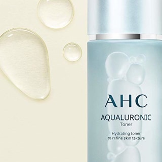 AHC Toner for Face Aqualauronic Hydrating Skin for Dehydrated Skin Triple Hyaluronic Acid Korean Skincare 5.07 oz