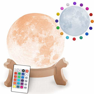 Full Moon Decorative &amp; Realistic Moon Lamp