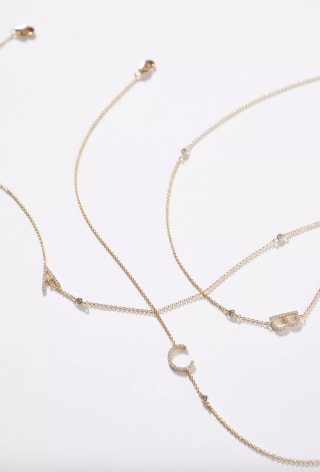 Delicate Monogram Necklace