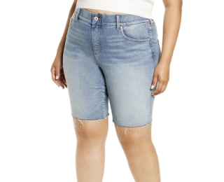 Jag Jeans Valentina High-Waist Cutoff Denim Shorts