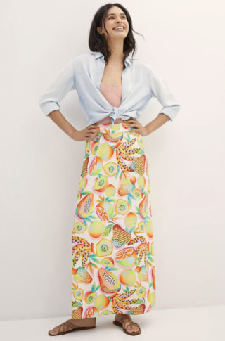 Farm Rio Fruits Maxi Skirt