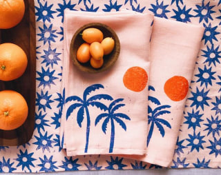 Printed Linen Napkins