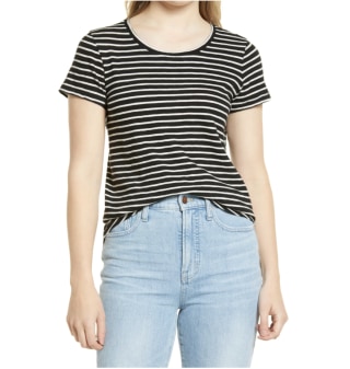 Caslon Slub Crewneck Tee