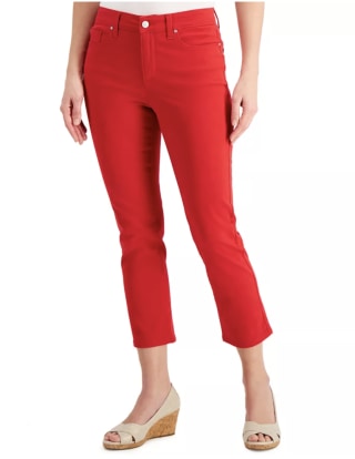 Charter Club Tummy-Control Bristol Capri Jeans