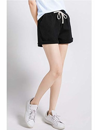 Vcansion Cotton Drawstring Shorts