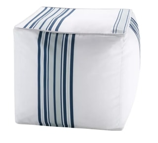 Madison Park Scotchgard Outdoor Pouf