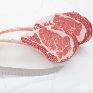 Dry-Aged Prime Black Tomahawk Steaks