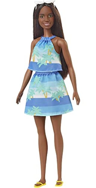 Barbie Loves The Ocean Beach-Themed Doll (11.5-inch Brunette)