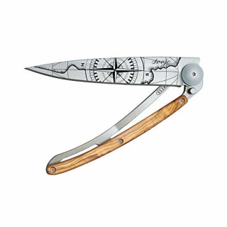 Deejo Ultra-Light Folding Pocket Knife with Belt Clip