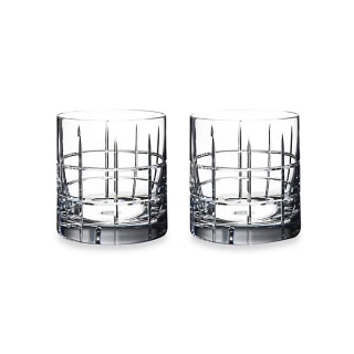Orrefors Street Double Old Fashioned Glasses (Set of 2)