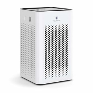 Medify MA-25 Air Purifier with H13 True HEPA Filter | 500 sq ft Coverage | for Smoke, Smokers, Dust, Odors, Pollen, Pet Dander | Quiet 99.9% Removal to 0.1 Microns | White, 1-Pack