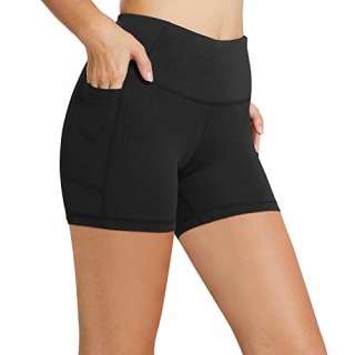 BALEAF Women&#039;s High Waist Biker Shorts