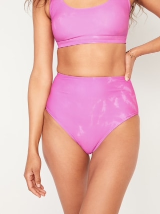 High-Waisted Swim Bottoms