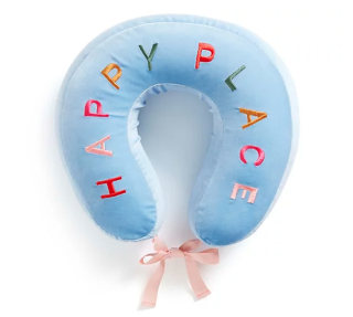 ban.do Happy Place Getaway Travel Pillow