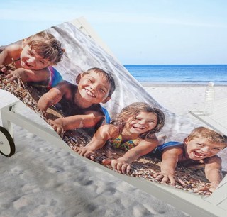 Photo Collage Beach Towel