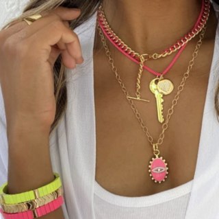 Jennifer Miller Neon Jewelry
