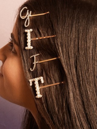 Anastasia Initial Hair Pin