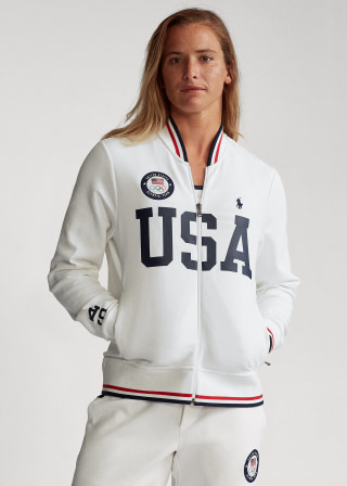 Team USA Bomber Track Jacket
