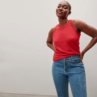 The Organic Cotton Cutaway Tank