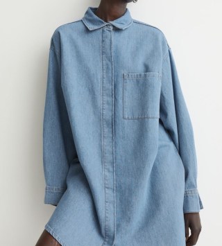 H&M Oversized Denim Dress