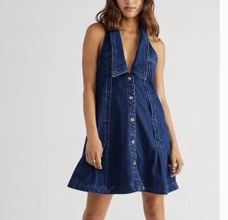 Free People Katie Denim Dress