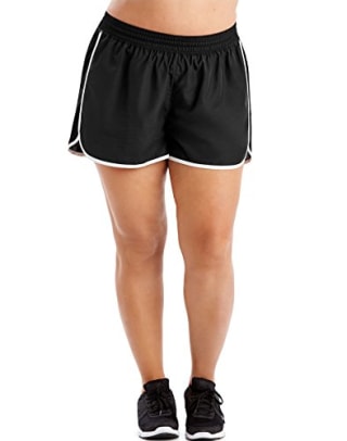 Just My Size Woven Run Short