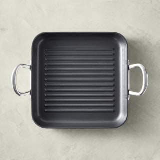 GreenPan(TM) Premiere Ceramic Nonstick Outdoor/Indoor Square Grill Pan, 11"