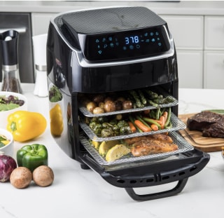 Aria 10-Quart Black AirFryer