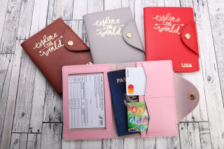 Personalized Vaccination Card Wallet